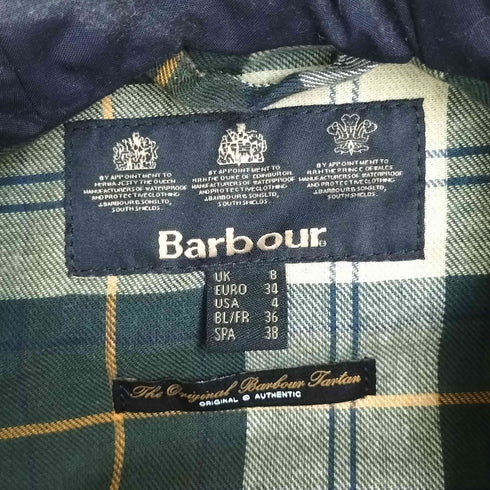 バブアー Barbour WAX DURHAM OILED COAT ワックスオイルドコート レディース UK:8