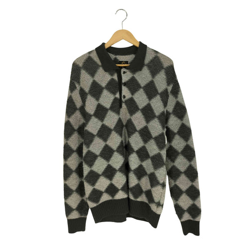 ニードルズ Needles Polo Sweater - Checkered チェックニットポロシャツ メンズ JPN:S