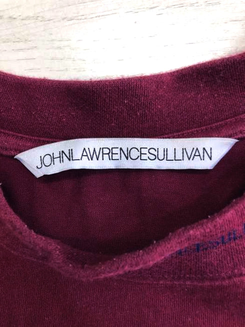 ジョンローレンスサリバン JOHN LAWRENCE SULLIVAN COTTON JACQUARD LOGO SS TEE メンズ JPN:M