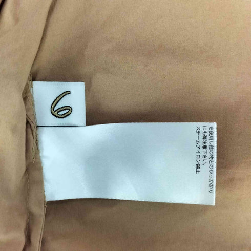 ロクビューティーアンドユースユナイテッドアローズ 6(ROKU) BEAUTY&YOUTH UNITED ARROWS BACK RIBBON BLOUSE バック リボン ブラウス レディース