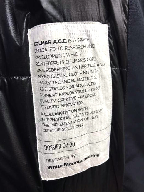 ホワイトマウンテニアリング WHITE MOUNTAINEERING Colmar フラップポケット付き中綿コート メンズ XL
