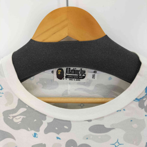 アベイシングエイプ A BATHING APE CAMO PATTERN SIDE SHARK HEAD Tee メンズ 2XL