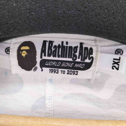 アベイシングエイプ A BATHING APE CAMO PATTERN SIDE SHARK HEAD Tee メンズ 2XL