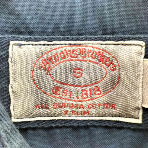 ブルックスブラザーズ BROOKS BROTHERS ロゴ刺繍 BD半袖シャツ メンズ JPN:S