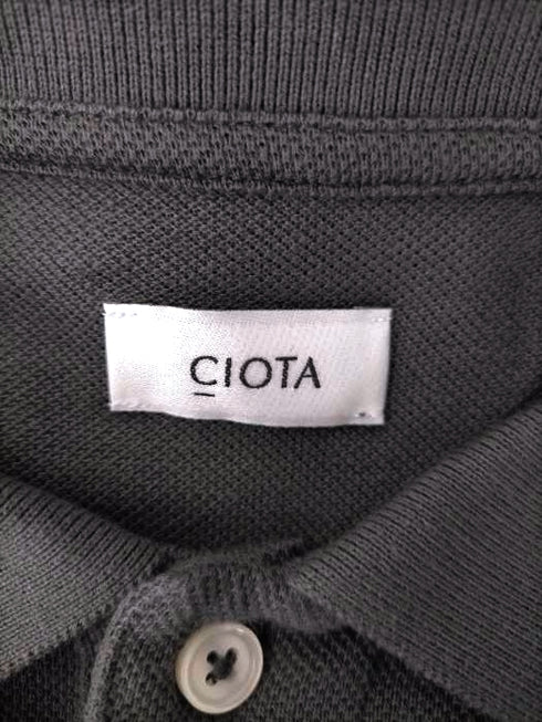 シオタ CIOTA 22SS スビンコットン 40 吊カノコ ポロシャツ メンズ JPN:3