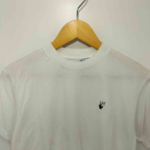 オフホワイト OFF-WHITE FLOCK ARROW T-shirt レディース JPN:S