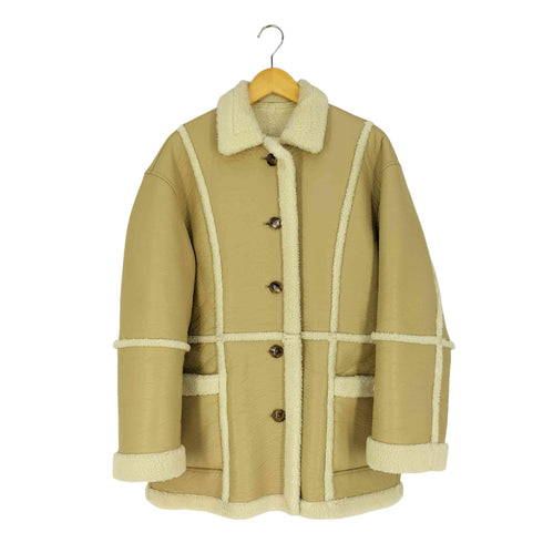 ロクビューティーアンドユースユナイテッドアローズ 6 BEAUTY & YOUTH UNITED ARROWS FAKE LEATHER BOA JACKET COAT レディース