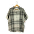 アンユーズド UNUSED 22SS fringe short sleeve check shirt レディース JPN:0