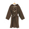 サンシー SUNSEA フーデッド ロングダッフルコート メンズ