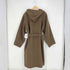 サンシー SUNSEA フーデッド ロングダッフルコート メンズ