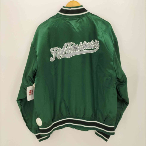 ハフ HUF 22AW CRACKERJACK SATIN BASEBALL JACKET メンズ JPN:L