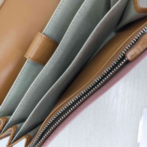 マルニ MARNI レザーロングウォレット レディース