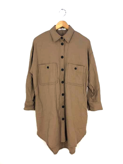パブリックトウキョウ PUBLIC TOKYO 20AW ウールロングシャツ レディース FREE