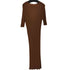 タン TAN 22SS SPARKLE DRESS BRONZE レディース