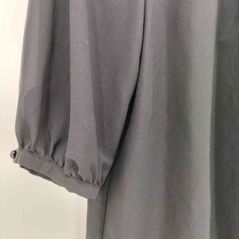 ブルーレーベルクレストブリッジ BLUE LABEL CRESTBRIDGE ドライスパンボイルチュニックブラウス レディース JPN:36