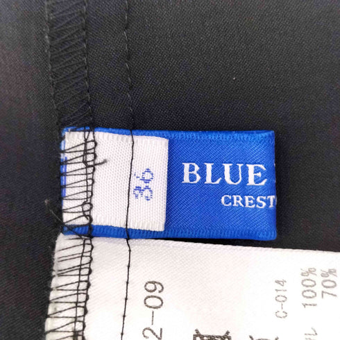 ブルーレーベルクレストブリッジ BLUE LABEL CRESTBRIDGE ドライスパンボイルチュニックブラウス レディース JPN:36