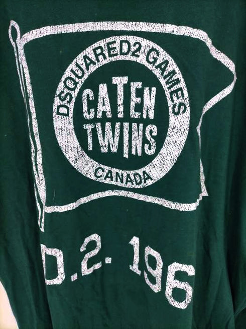 ディースクエアード DSQUARED2 20SS D.2.1964 プリントTシャツ メンズ import:S