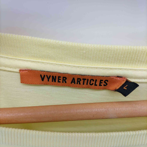 ヴァイナーアーティクルズ VYNER ARTICLES SKATER TS EMBLEM VA PRINT メンズ L