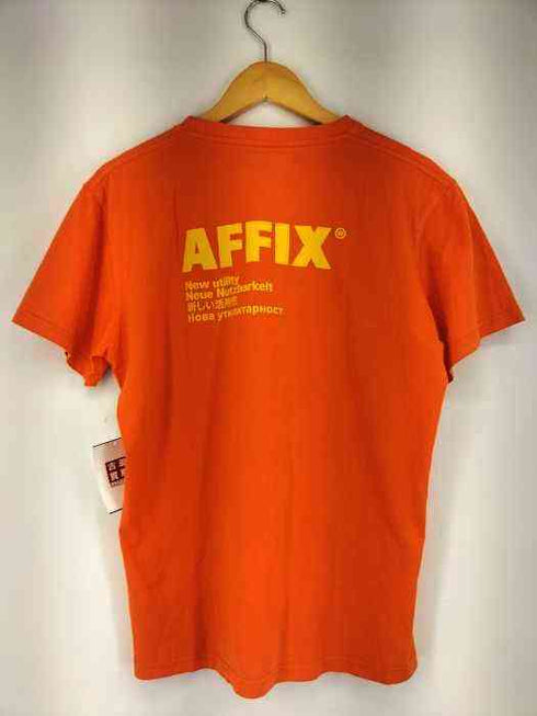 アフィックス AFFIX ロゴプリントTシャツ メンズ JPN:M