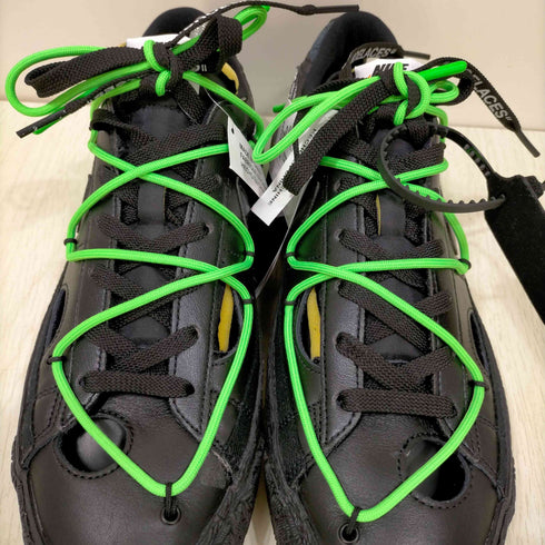 オフホワイト OFF-WHITE BLAZER LOW 77 Black and Electro Green メンズ 28cm