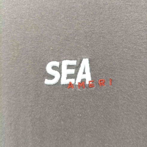 ウィンダンシー WIND AND SEA フロント刺繍ロングスリーブTシャツ レディース JPN:L