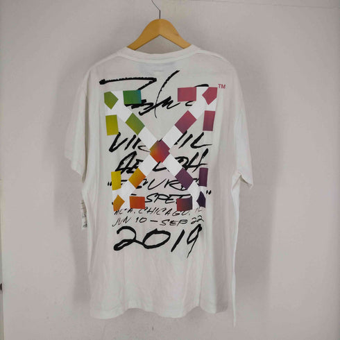 オフホワイト OFF-WHITE FUTURA ALIEN Tシャツ メンズ S