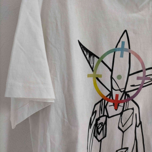 オフホワイト OFF-WHITE FUTURA ALIEN Tシャツ メンズ S