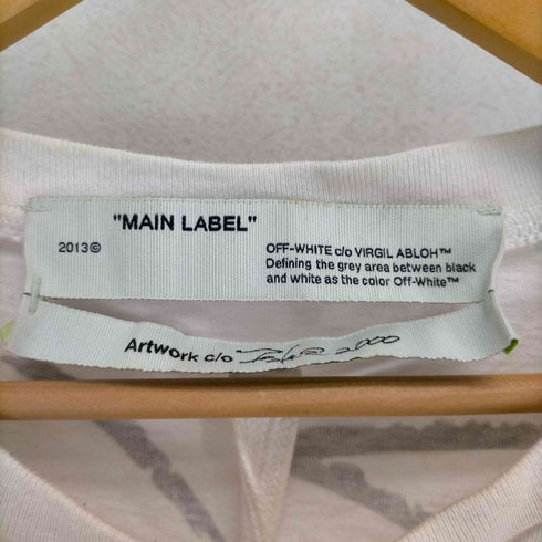 オフホワイト OFF-WHITE FUTURA ALIEN Tシャツ メンズ S