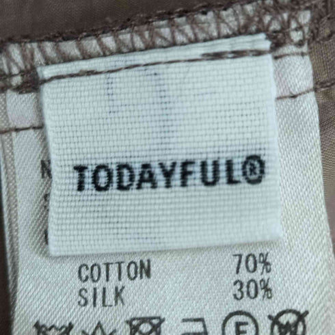 トゥデイフル TODAYFUL シルクボーイフレンドシャツ レディース FREE