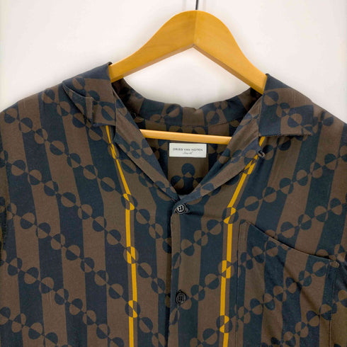 ドリスヴァンノッテン DRIES VAN NOTEN 19SS ジオメトリックプリント シャツ メンズ JPN:46