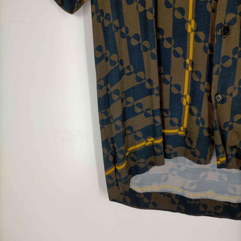 ドリスヴァンノッテン DRIES VAN NOTEN 19SS ジオメトリックプリント シャツ メンズ JPN:46