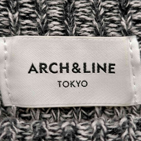 ARCH&LINE ラグラン 畦編みニット レディース