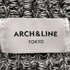 ARCH&LINE ラグラン 畦編みニット レディース