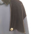 ジョルジオアルマーニ Giorgio Armani 19SS VELVET DOUBLE COAT 黒ラベル ベルベット切替 ダブルオーバーサイズトレンチコート メンズ import:M