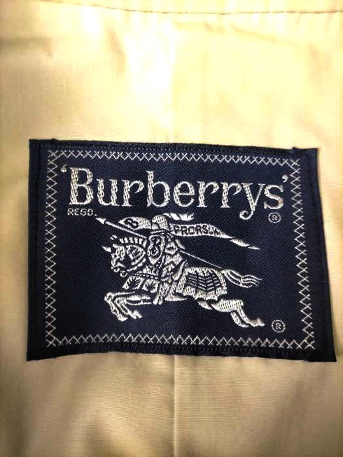 バーバリーズ BURBERRYS 比翼ステンカラーコート メンズ JPN:M