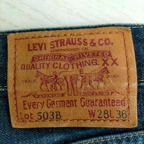 リーバイス Levis CONTENASTORE×TAPPEI ハンドペイント デニムパンツ 503B メンズ W28 L36