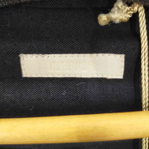 アルテリア ULTERIOR 別注 indigo basket twill haori coat メンズ ONE SIZE