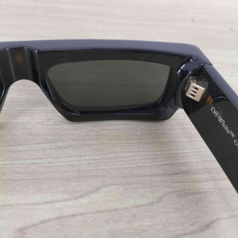 オフホワイト OFF-WHITE THE SUN スクエアフレーム サングラス メンズ 56口17