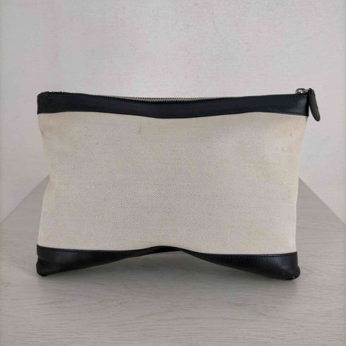 バレンシアガパリス BALENCIAGA PARIS ネイビークリップ クラッチバッグ メンズ