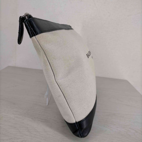 バレンシアガパリス BALENCIAGA PARIS ネイビークリップ クラッチバッグ メンズ