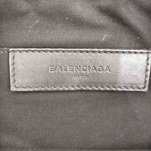 バレンシアガパリス BALENCIAGA PARIS ネイビークリップ クラッチバッグ メンズ