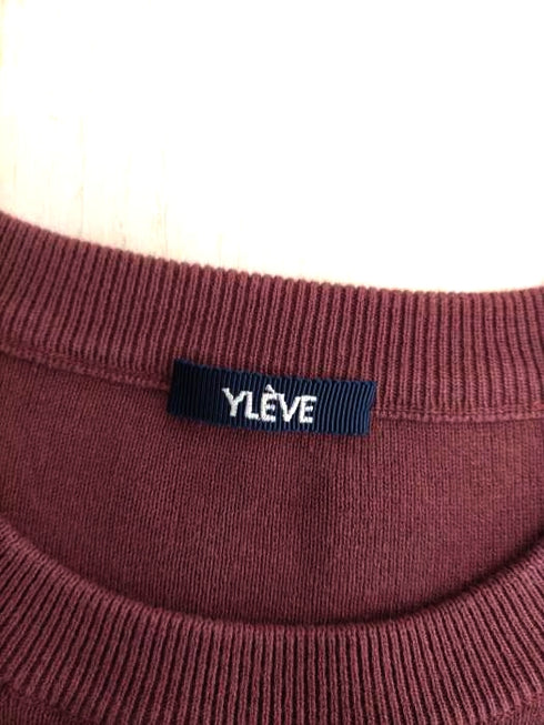イレーヴ YLEVE HighTwist ct KNSideslit Pullover レディース FREE