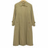 アクアスキュータム AQUASCUTUM 70S AQUA5 Made in England リアルファーライナー 玉虫 バルマカンコート レディース