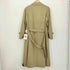 アクアスキュータム AQUASCUTUM 70S AQUA5 Made in England リアルファーライナー 玉虫 バルマカンコート レディース