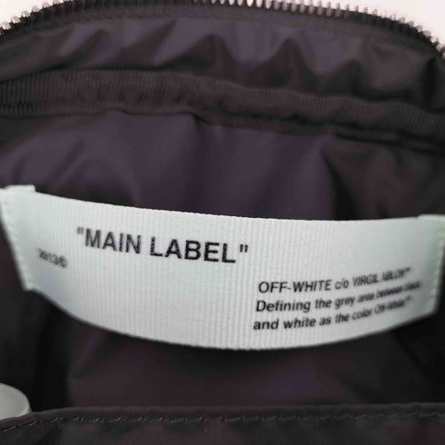 オフホワイト OFF-WHITE CROSSBODY BAG メンズ 服飾品の為無