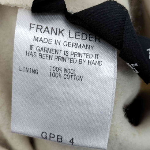 フランクリーダー FRANK LEDER 22AW GERMAN PRISON BLANKET PANTS メンズ JPN:S