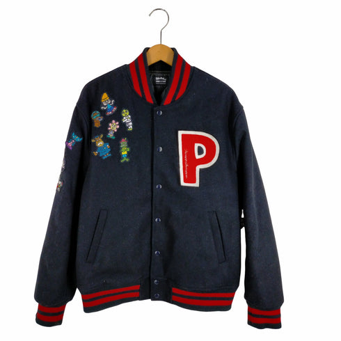ウィンダンシー WIND AND SEA ALL STARS STUDIUM JACKET PARAPPA THE RAPPER スタジアムジャンパー メンズ L