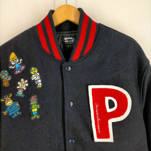 ウィンダンシー WIND AND SEA ALL STARS STUDIUM JACKET PARAPPA THE RAPPER スタジアムジャンパー メンズ L