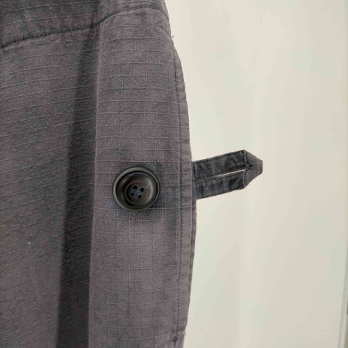 ケイシーヴィダレンク CASEY VIDALENC ナス紺 リップストップパンツ メンズ 2