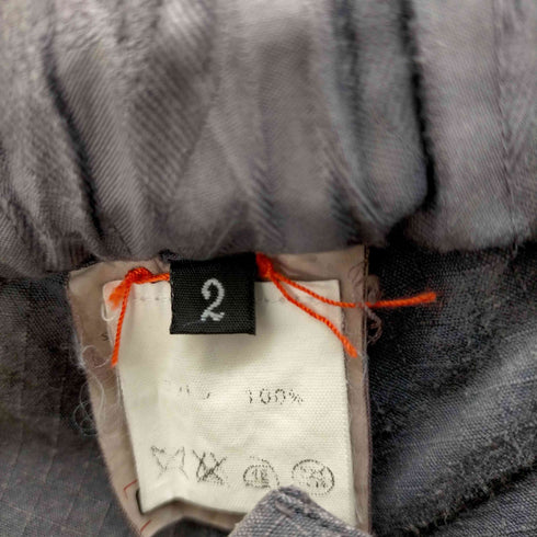 ケイシーヴィダレンク CASEY VIDALENC ナス紺 リップストップパンツ メンズ 2